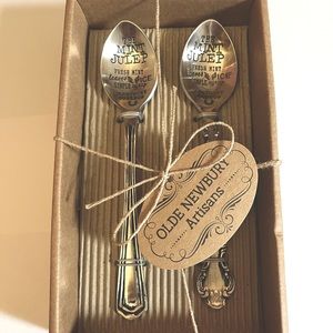 Set of 2 Mint Julep Spoons